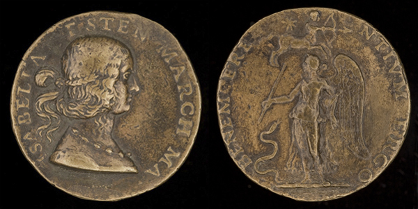 isabella coin 1507 3 pt 9 cm NGA mantua